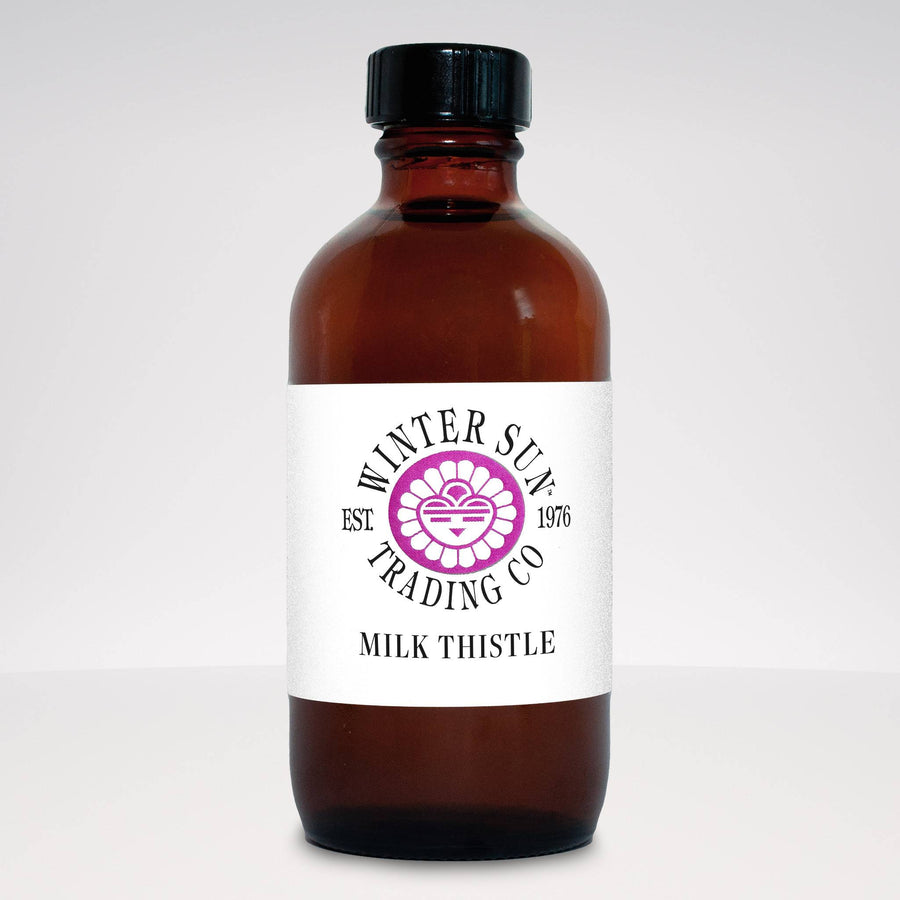 Milk Thistle herbal tincture 4 oz. - Winter Sun