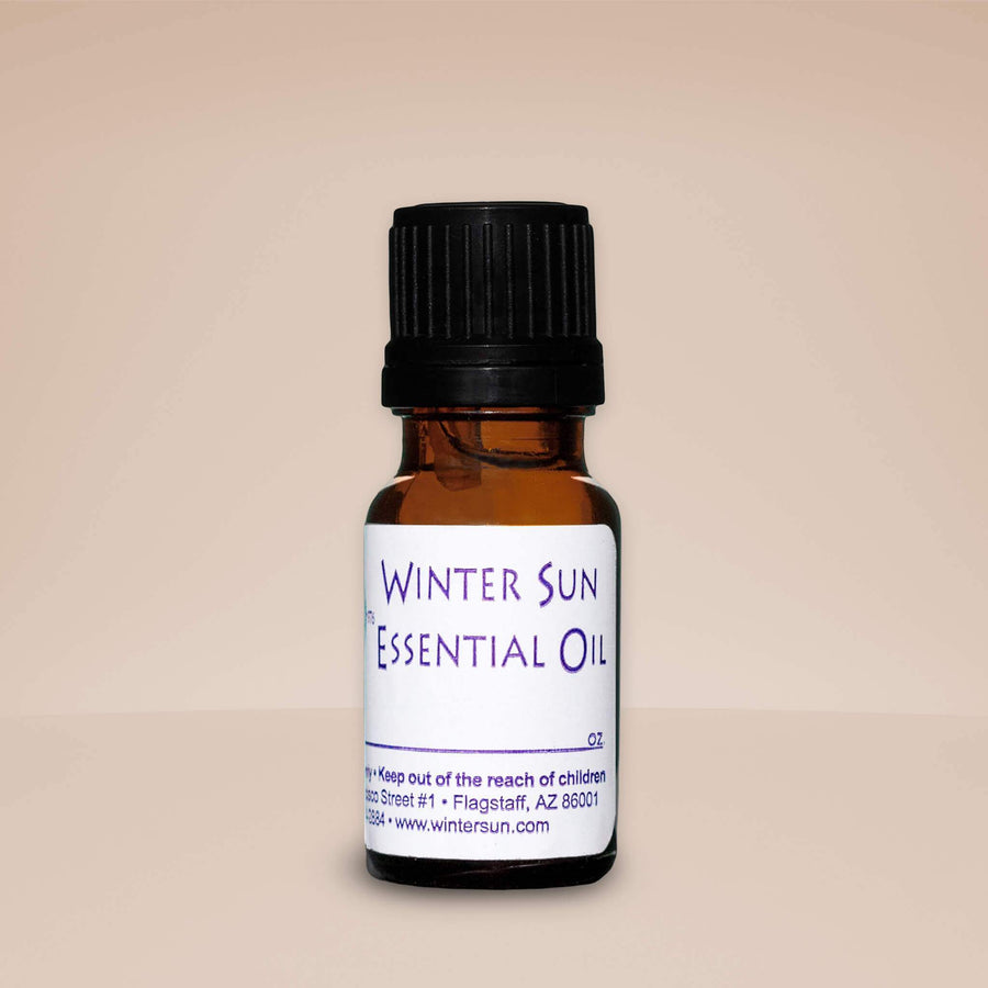 A 1/3 oz. bottle of 100% pure myrrh essential oil from Winter Sun Trading Co.
