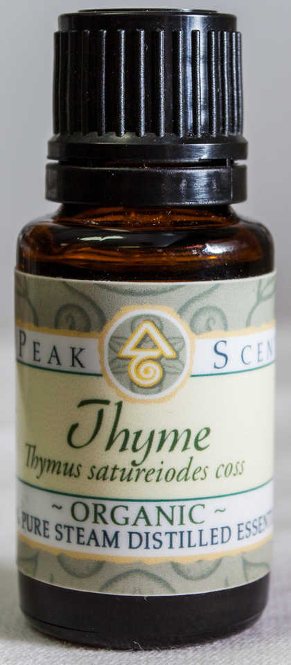 Organic Thyme Essential Oil - 15 mL  - Peak Scents