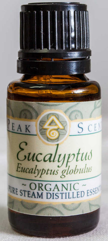 Organic Eucalyptus Essential Oil - 15 mL  - Peak Scents