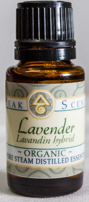 Organic Lavender Essential Oil - 15 mL  - Peak Scents