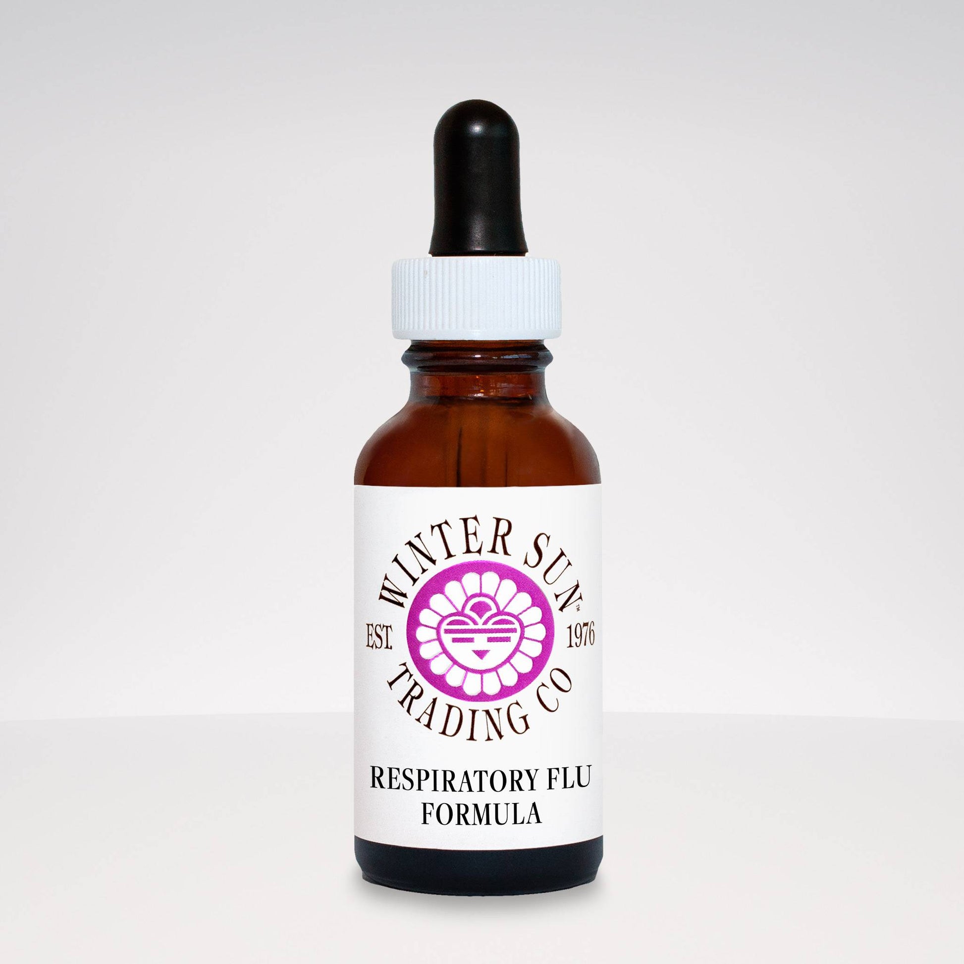 Respiratory Flu Formula herbal tincture 1 oz. - Winter Sun Trading Co.