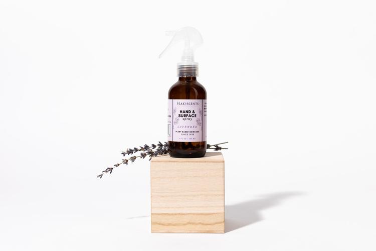 Hand and Surface Sanitizing Spray by Peak Scents