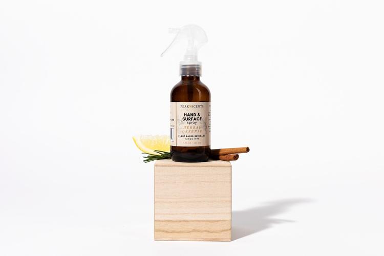 Hand and Surface Sanitizing Spray by Peak Scents