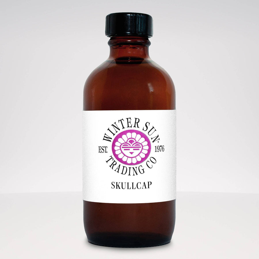 Skullcap herbal tincture 4 oz. - Winter Sun