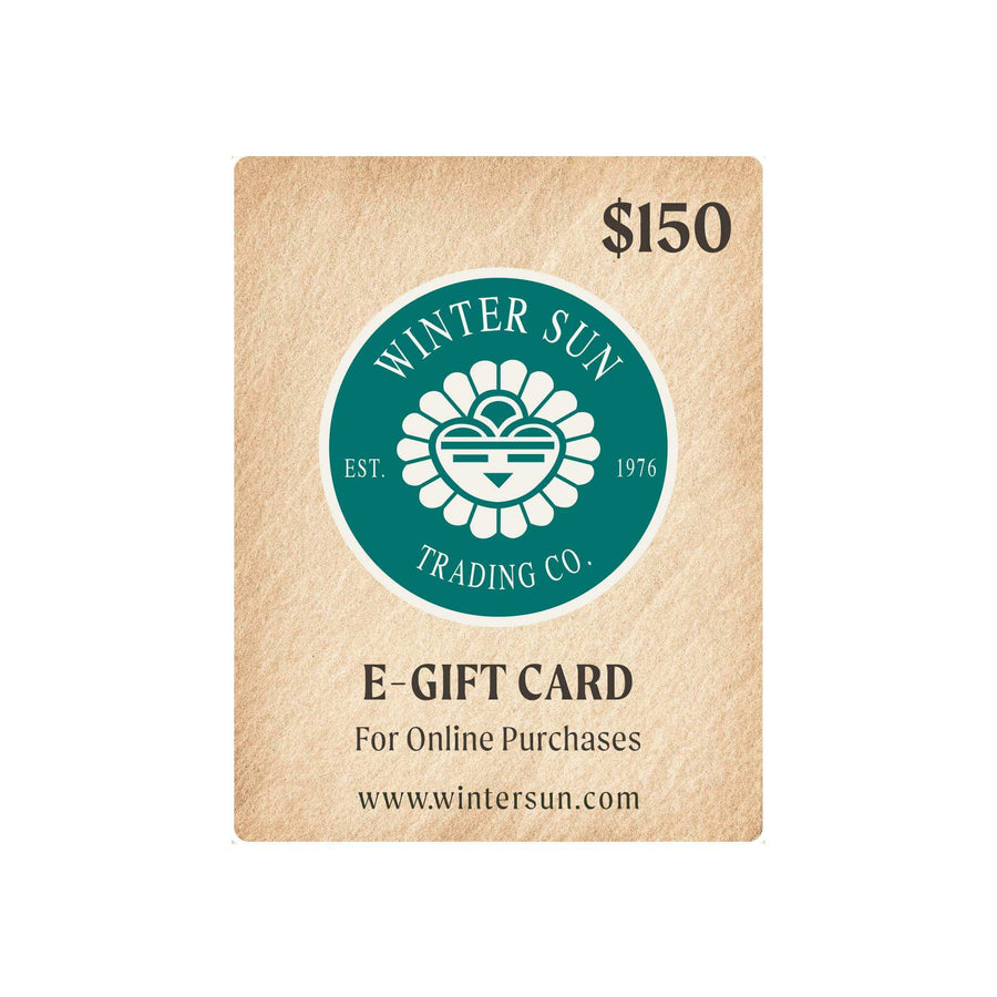 Winter Sun Online Gift Card for 150 dollars