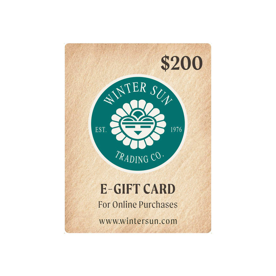 Winter Sun Online eGift Card for 200 dollars