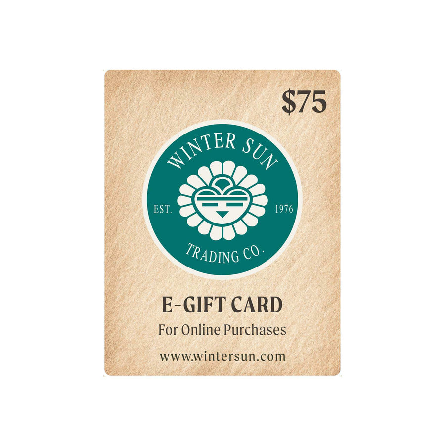 Winter Sun Online eGift Card for 75 dollars
